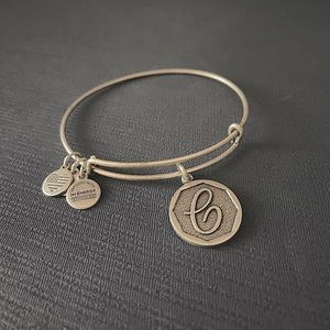 Alex and Ani Initial C Bangle